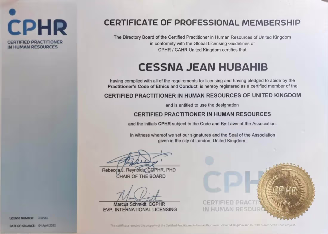 Cover image for Certified Practitioner in Human Resources