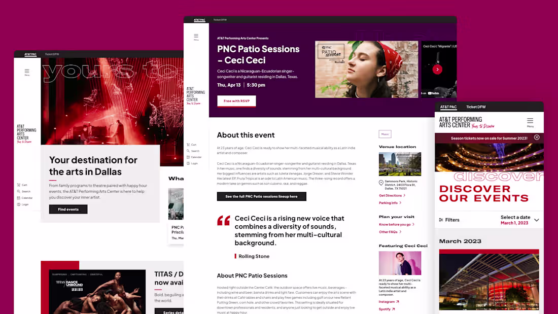 Cover image for AT&T Performing Arts Center