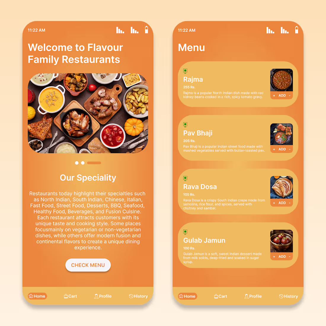 Cover image for Exploring food delivery app UI