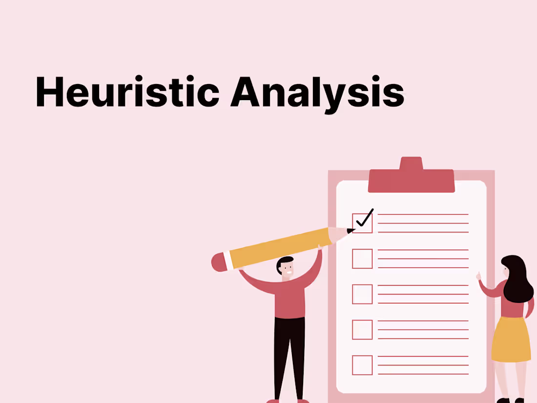 Cover image for Heuristic Evaluation for your app/website