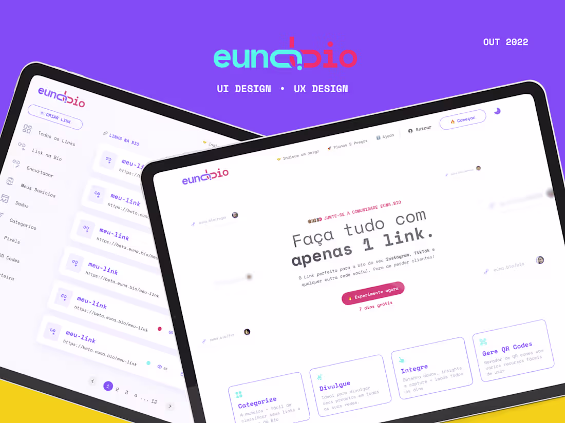 Cover image for Visual Design - EuNa.Bio