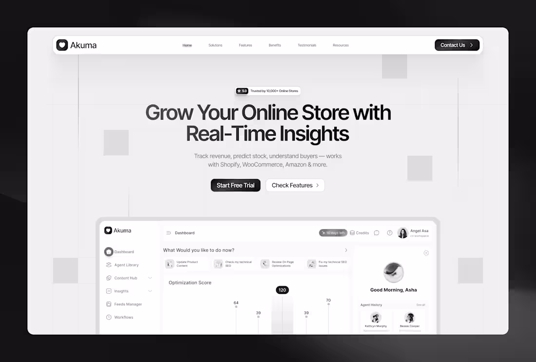 Cover image for Built a clean SaaS landing