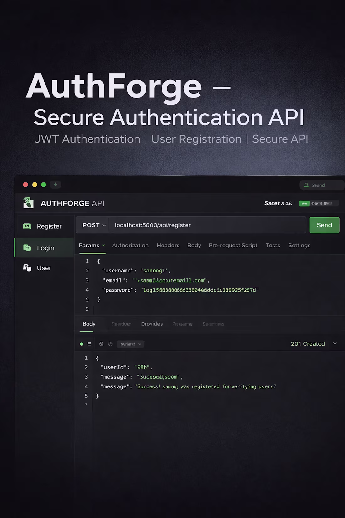 Cover image for AuthForge is a lightweight authentication