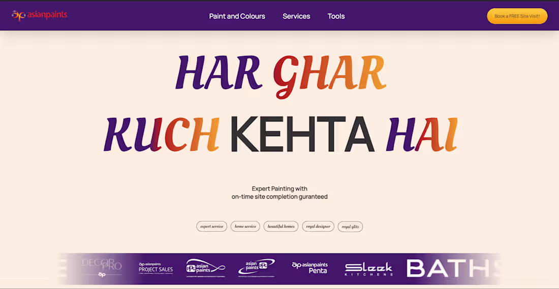 Cover image for Asian Paints Reimagined