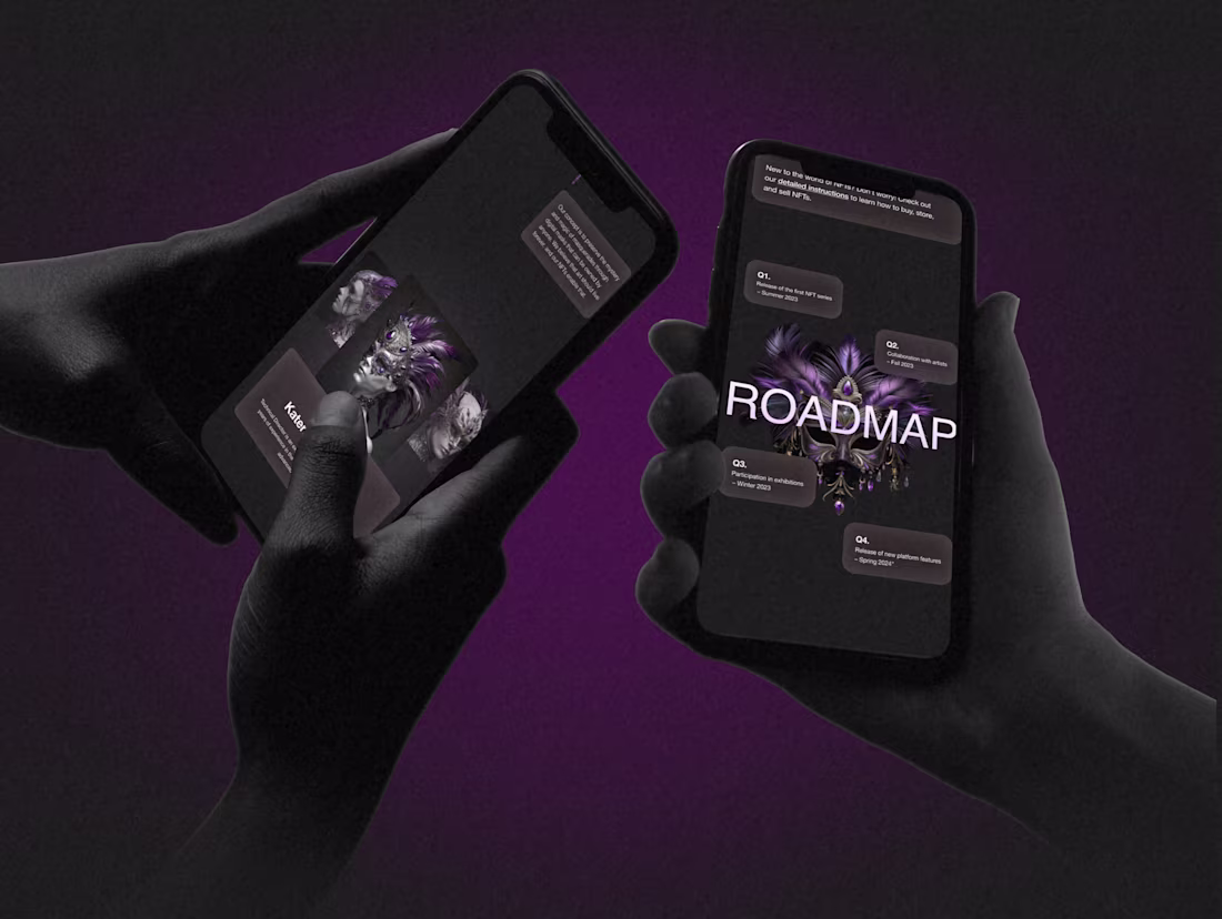 Cover image for NFT WEBSITE | LANDING PAGE | CRYPTO