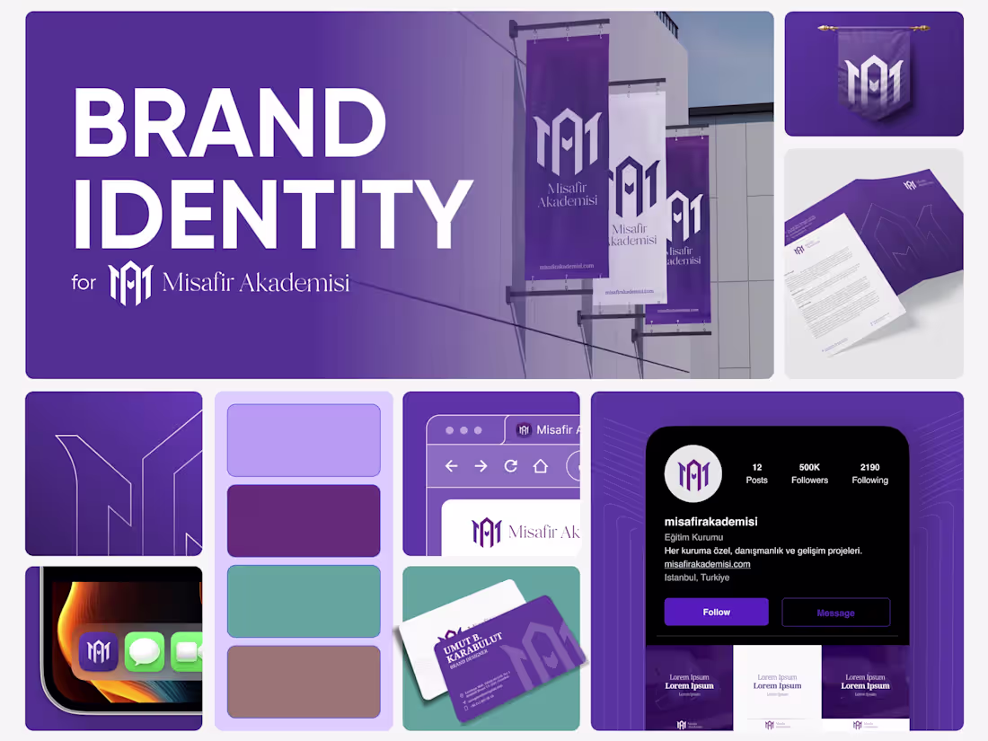 Cover image for Misafir Akademisi | Brand Identity