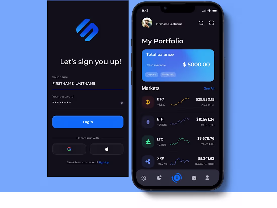 Cover image for Crypto Exchange App