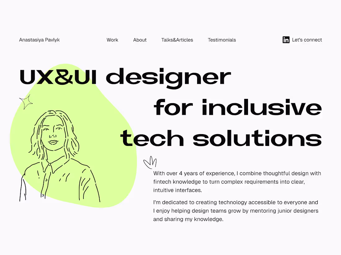 Cover image for Designer's Portfolio Website Development
