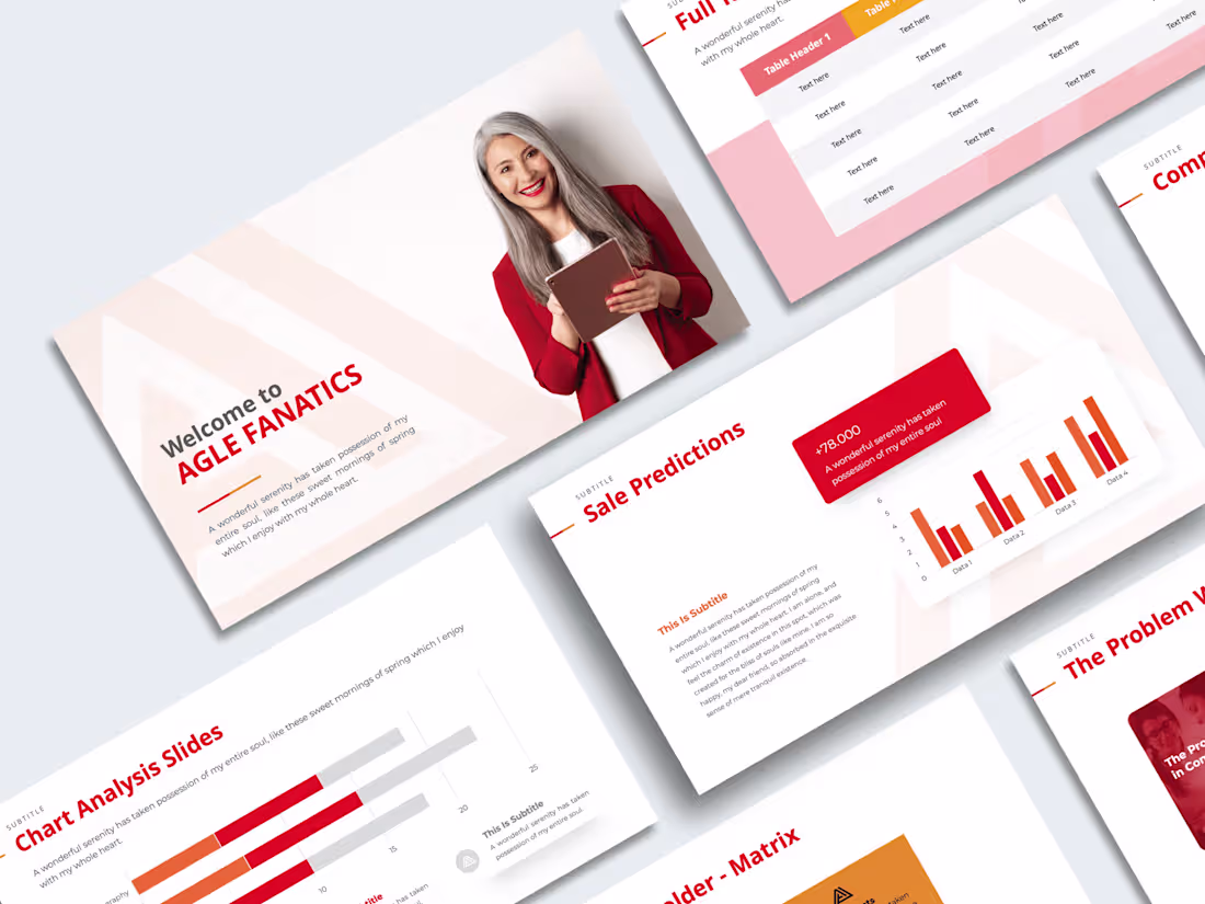 Cover image for A Custom PowerPoint Templates – Sleek, Modern, and Easy to Edit