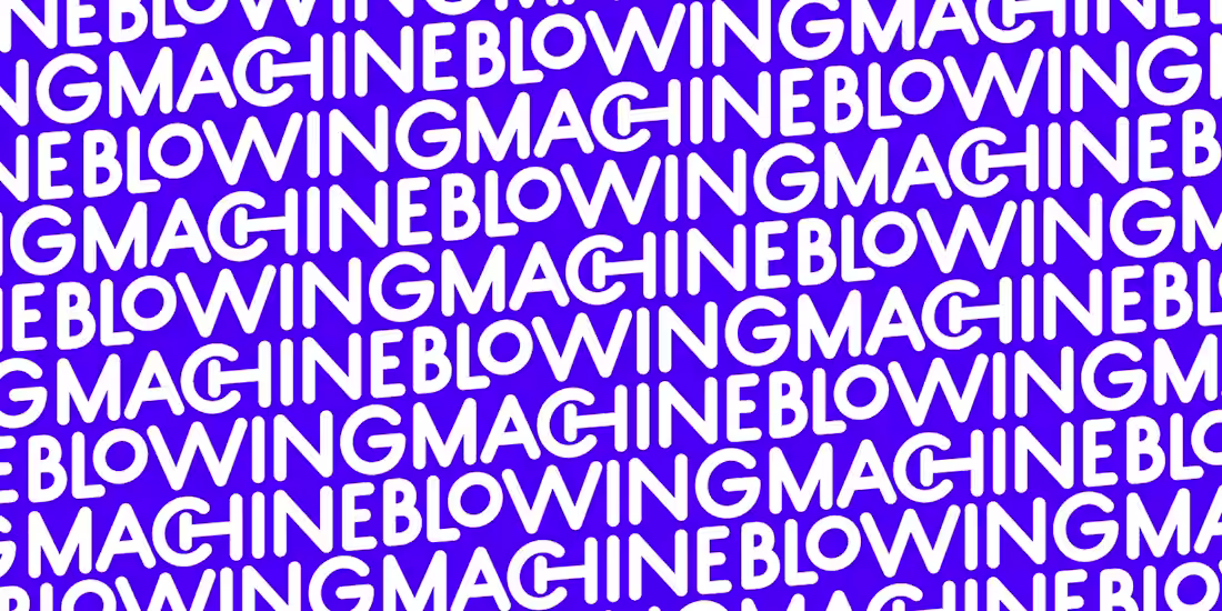 Cover image for Blowing Machine