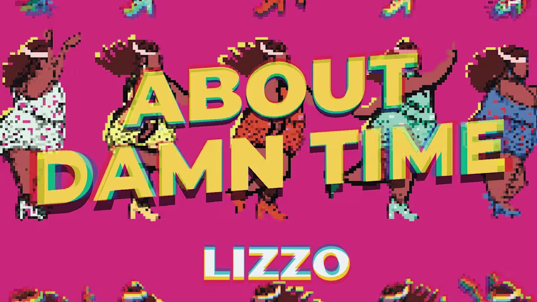 Cover image for Lizzo - About Damn Time (Visualizer Video)