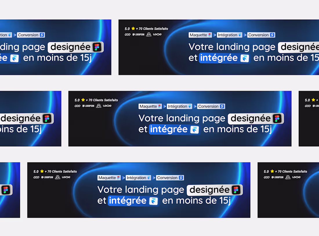 Cover image for Linkedin banner design for Framer