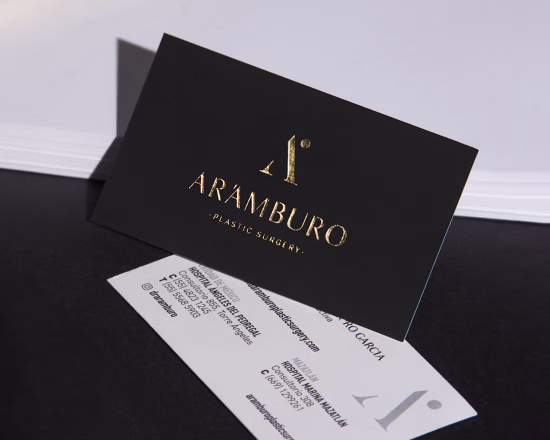Cover image for Arámburo Plastic Surgery | Brand Identity