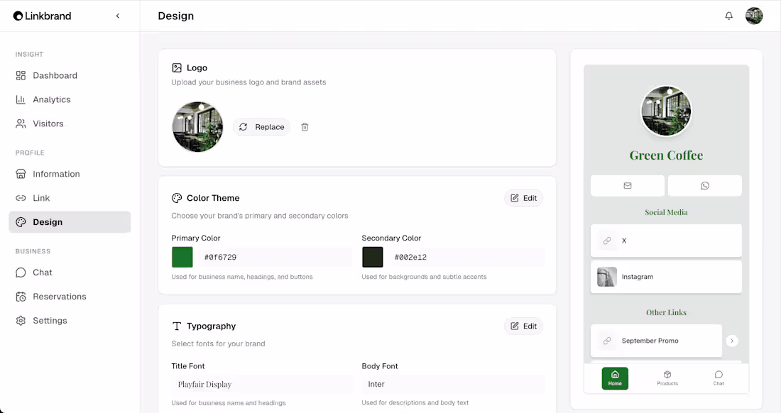 Cover image for Linkbrand