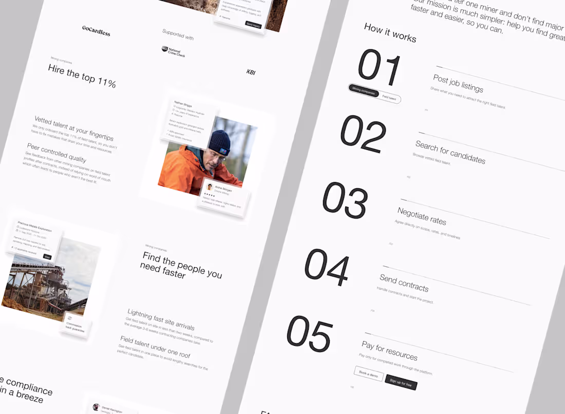 Cover image for Landing page sprint