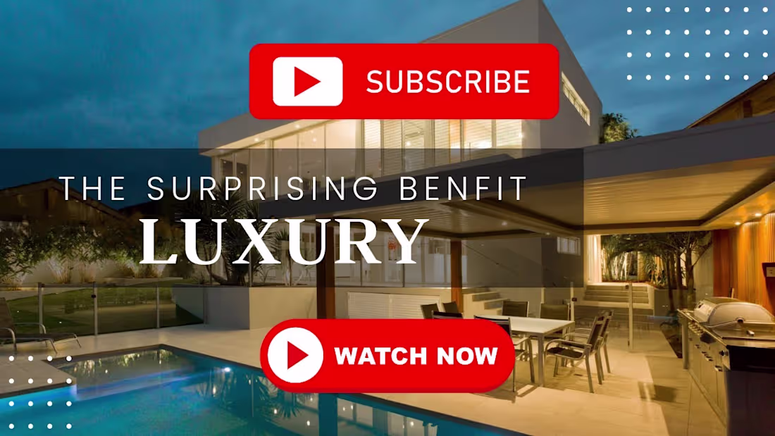 Cover image for The Surprising Benefit of luxury - YouTube