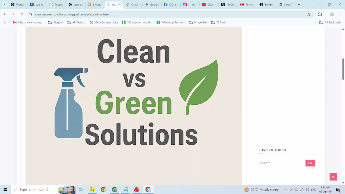 Cover image for My Website and work