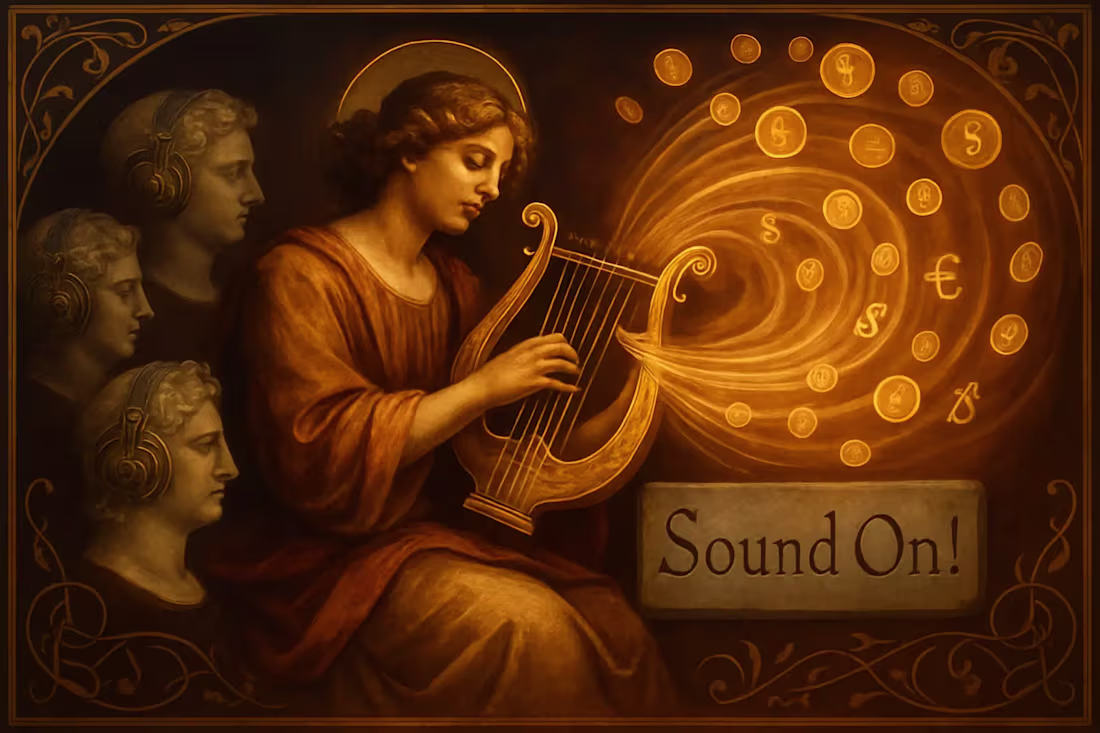 Cover image for Sound On! Why Sonic Logos Are the New Visual Identity - and a Freelance Payday