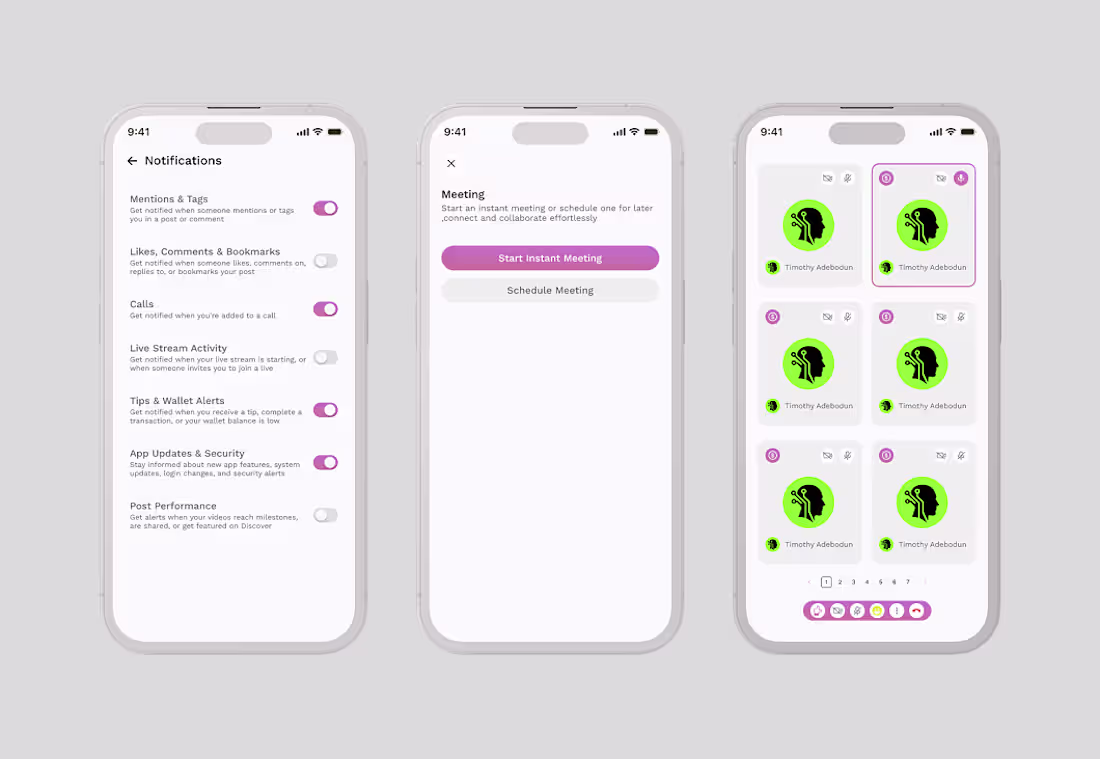 Cover image for Echolous Interface Design