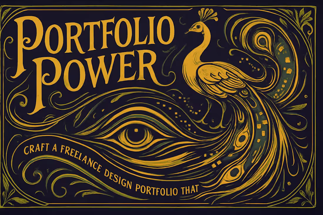 Cover image for Portfolio Power: Craft a Freelance Design Portfolio That Wins Clients