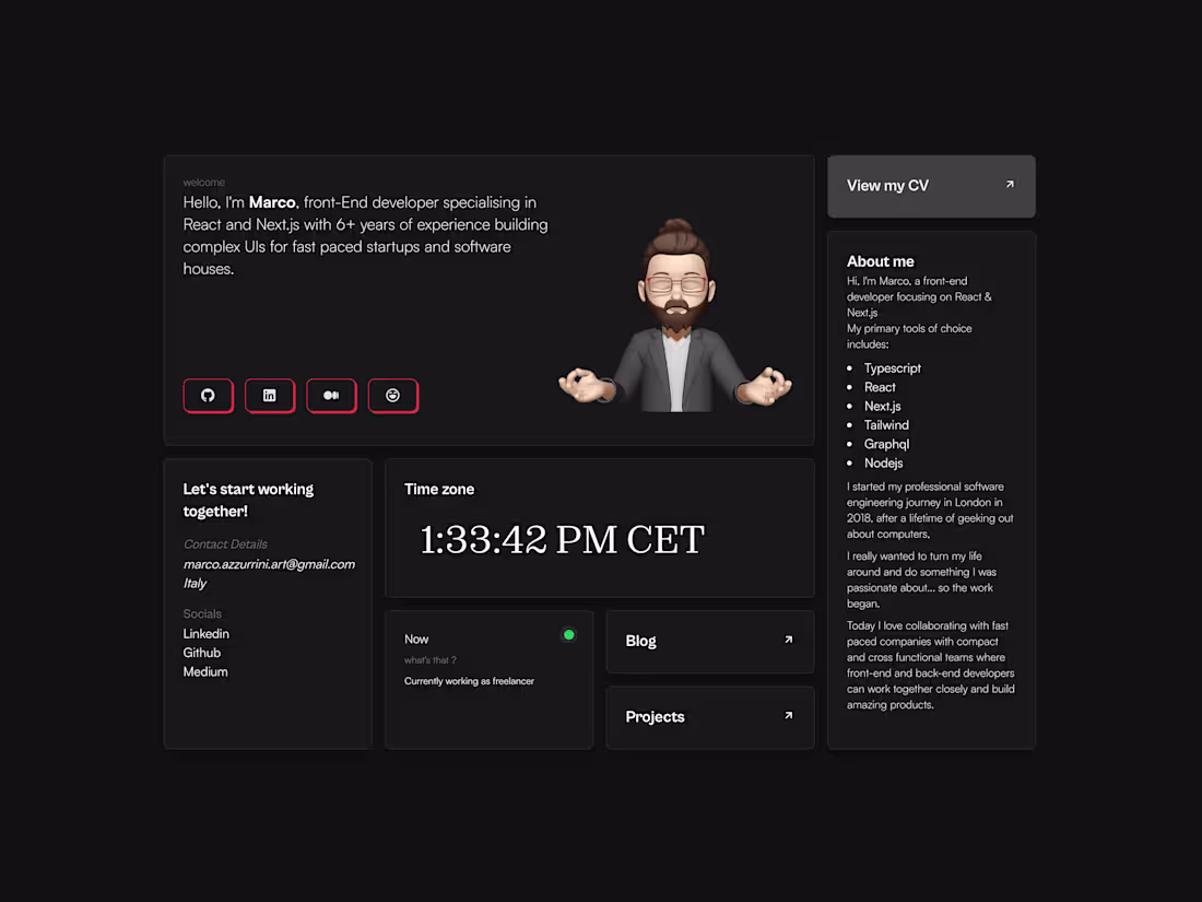 Cover image for Personal Portfolio Website