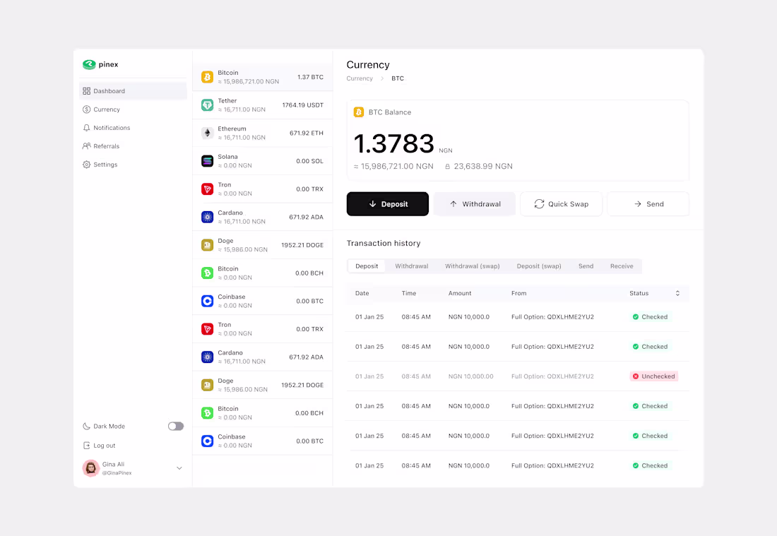 Cover image for Designing a Multi-Currency Crypto Exchange for Pinex