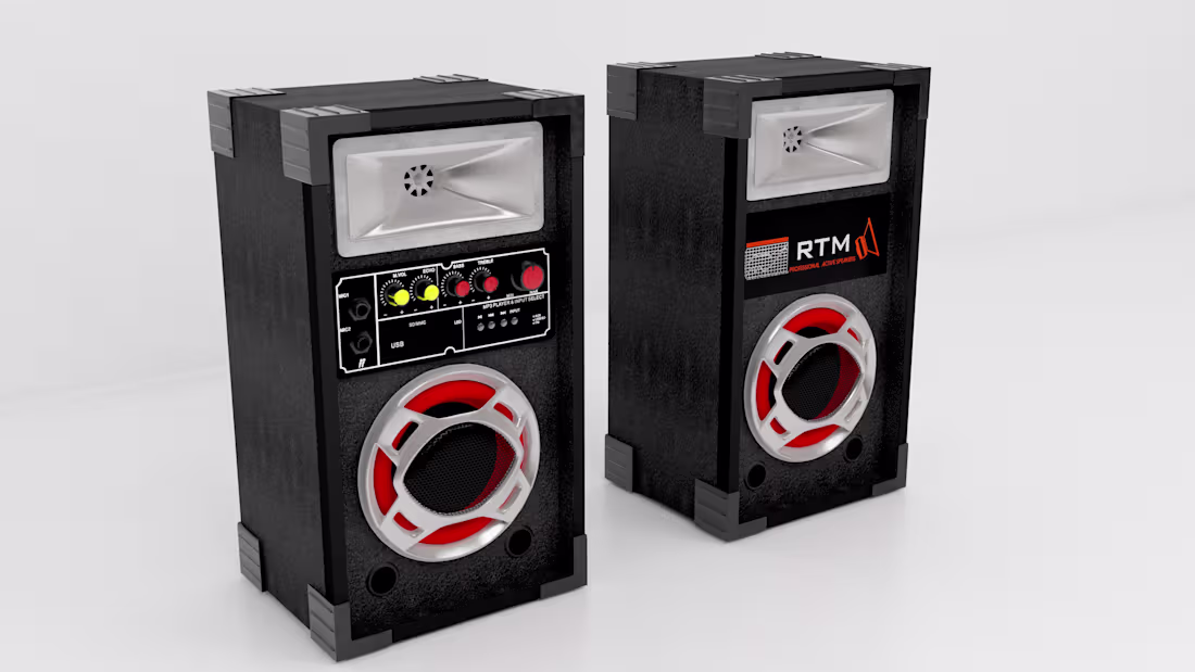 Cover image for Home Speaker 3D Model