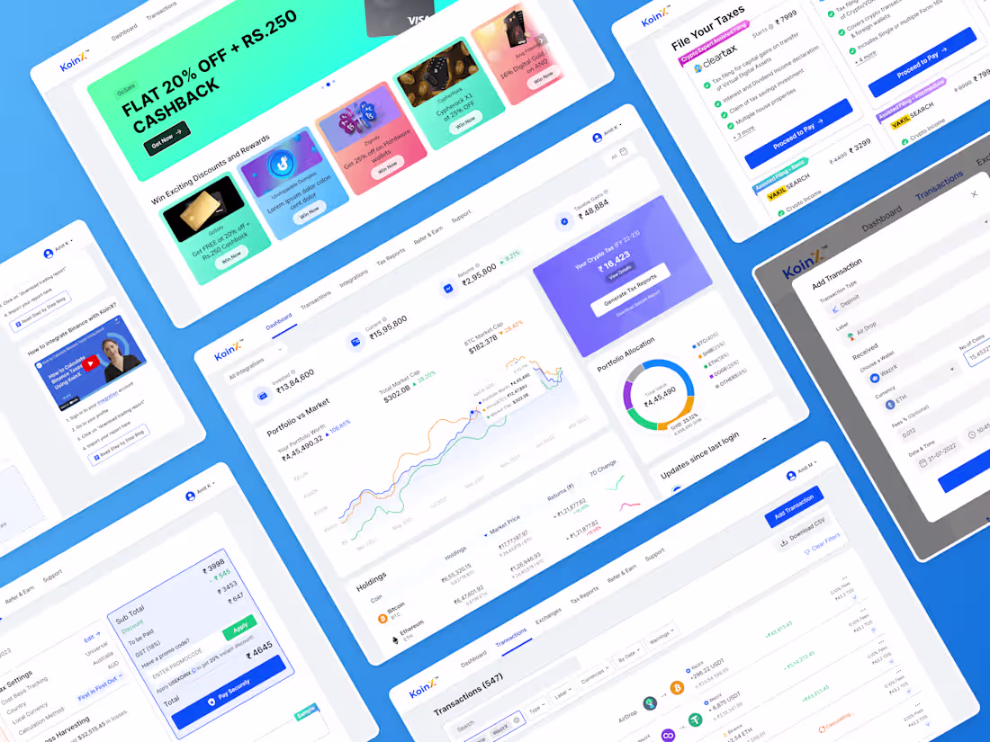 Cover image for Mobile and Web App Design