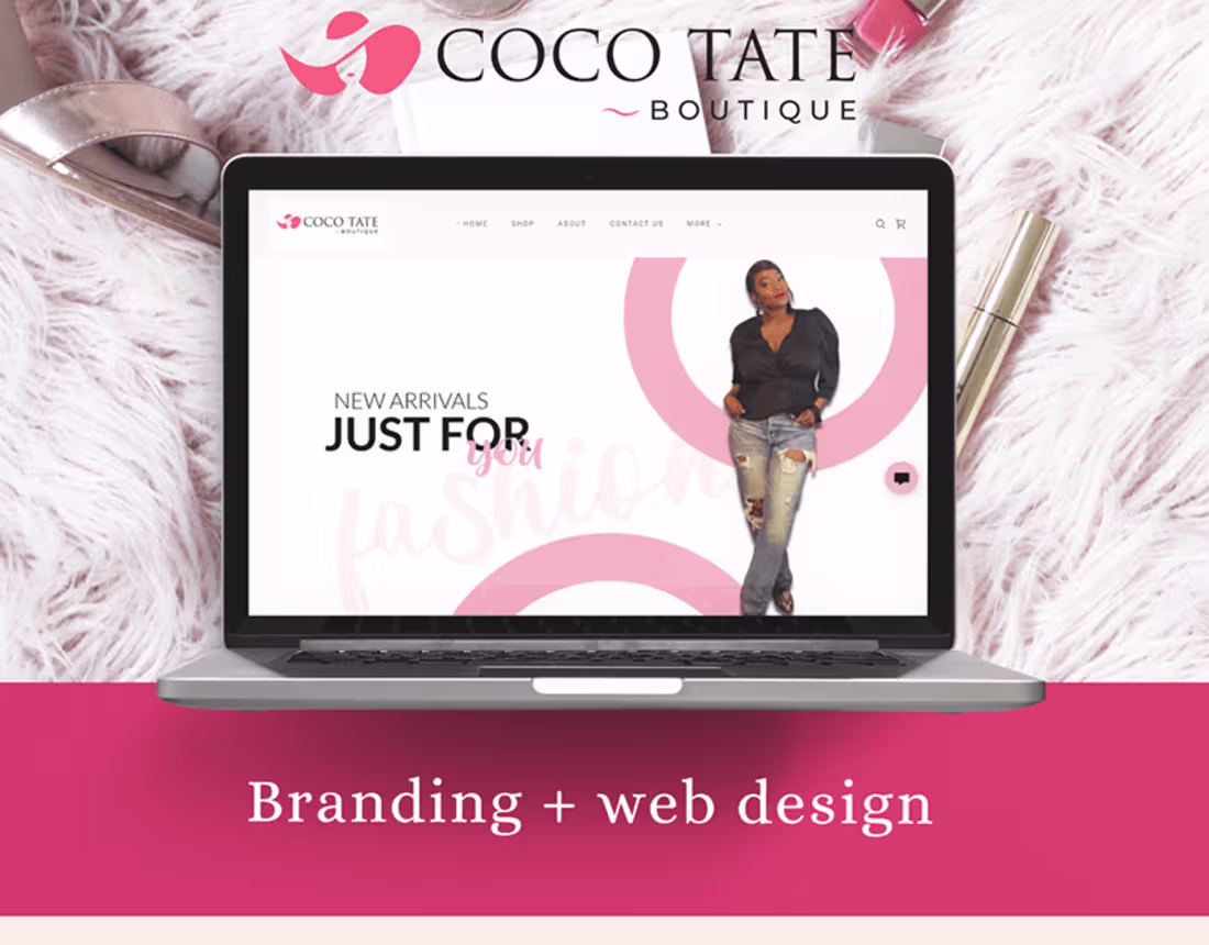 Cover image for Website design & branding for Boutique store | Behance