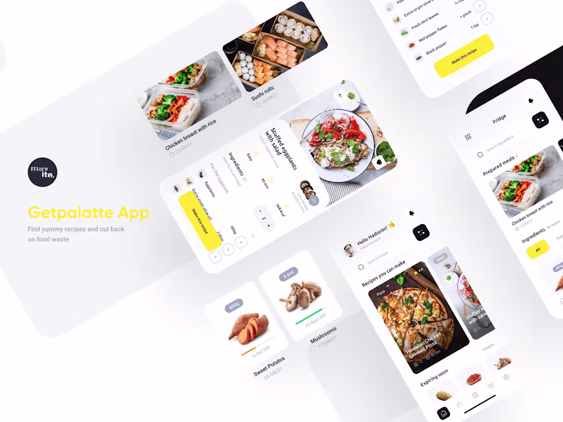 Cover image for Getpalatte - Recipe App