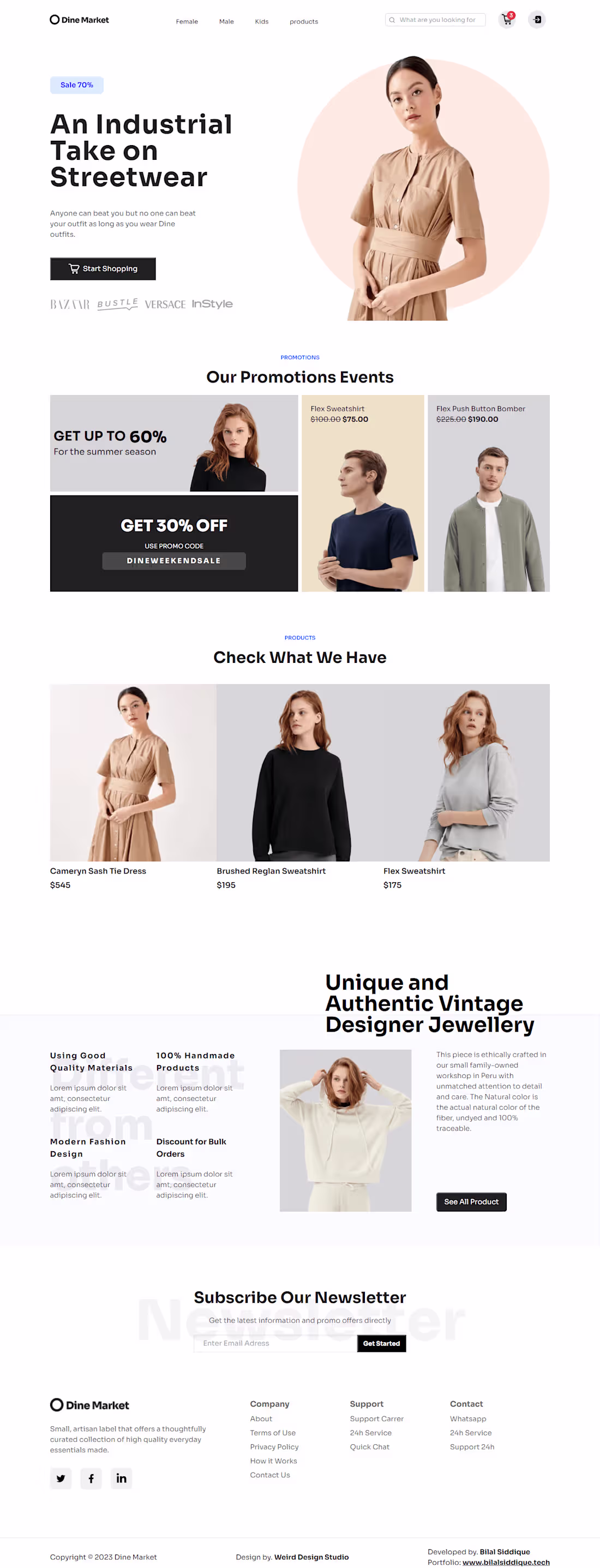 Cover image for Custom Frontend Development for E-commerce Platform