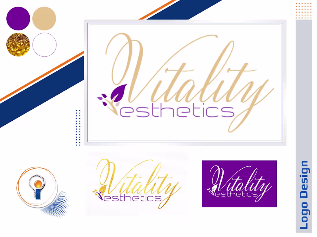 Cover image for Vitality Esthetics (brand + marketing materials)
