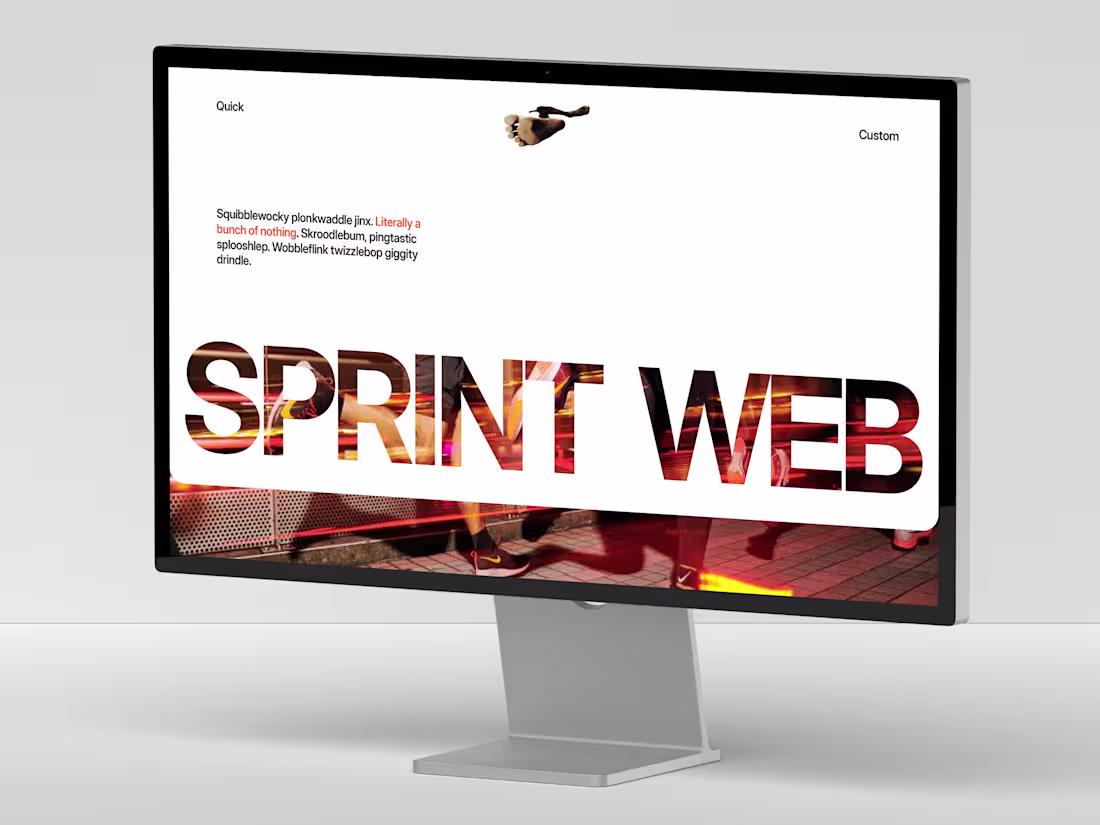 Cover image for Sprint Website Design