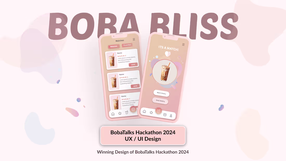 Cover image for 
(Winner of BobaTalks X Google