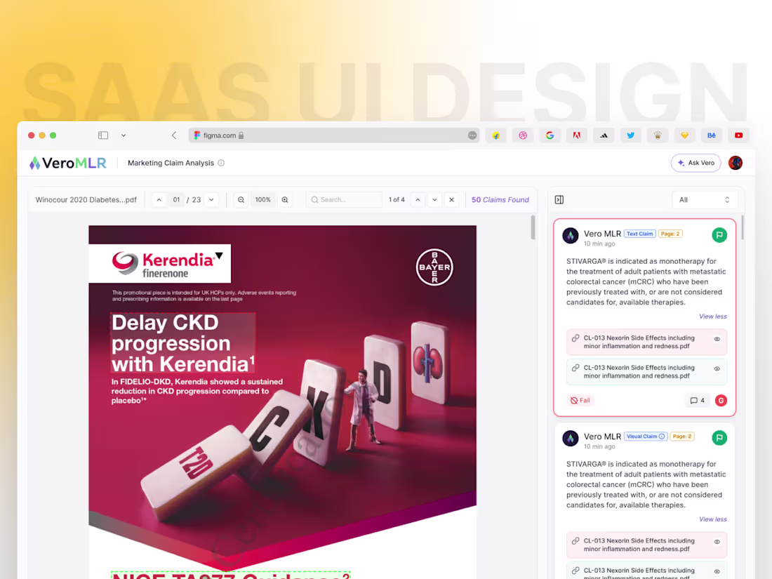 Cover image for Designing Vero MLR: Simplifying Pharma Claim Review