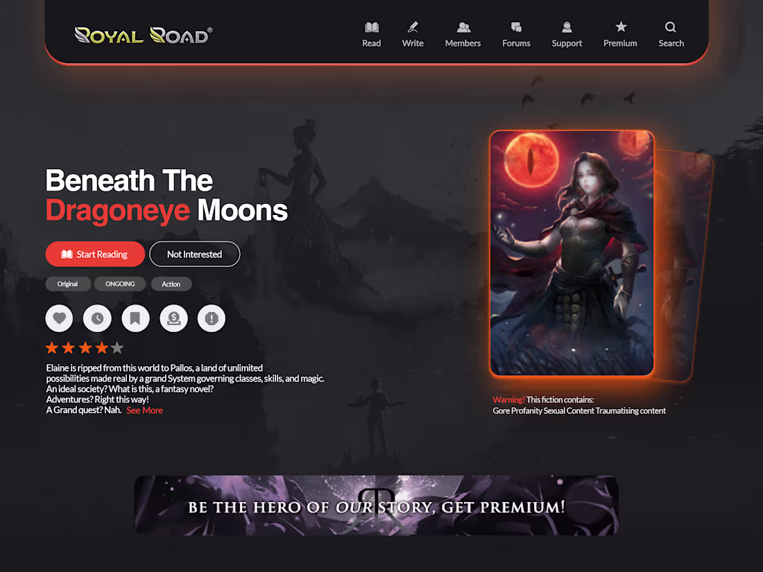 Cover image for Royal Road - UI/UX Revamp
