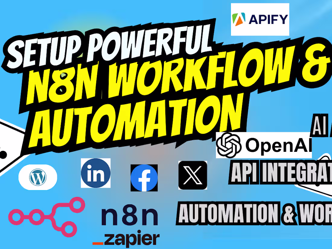 Cover image for Automate Workflows & Business Systems with AI + No-Code Tools