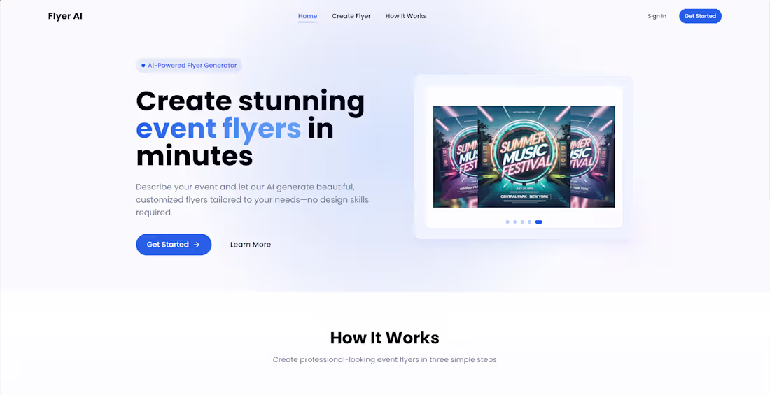 Cover image for AI-Powered Event Flyer Generator