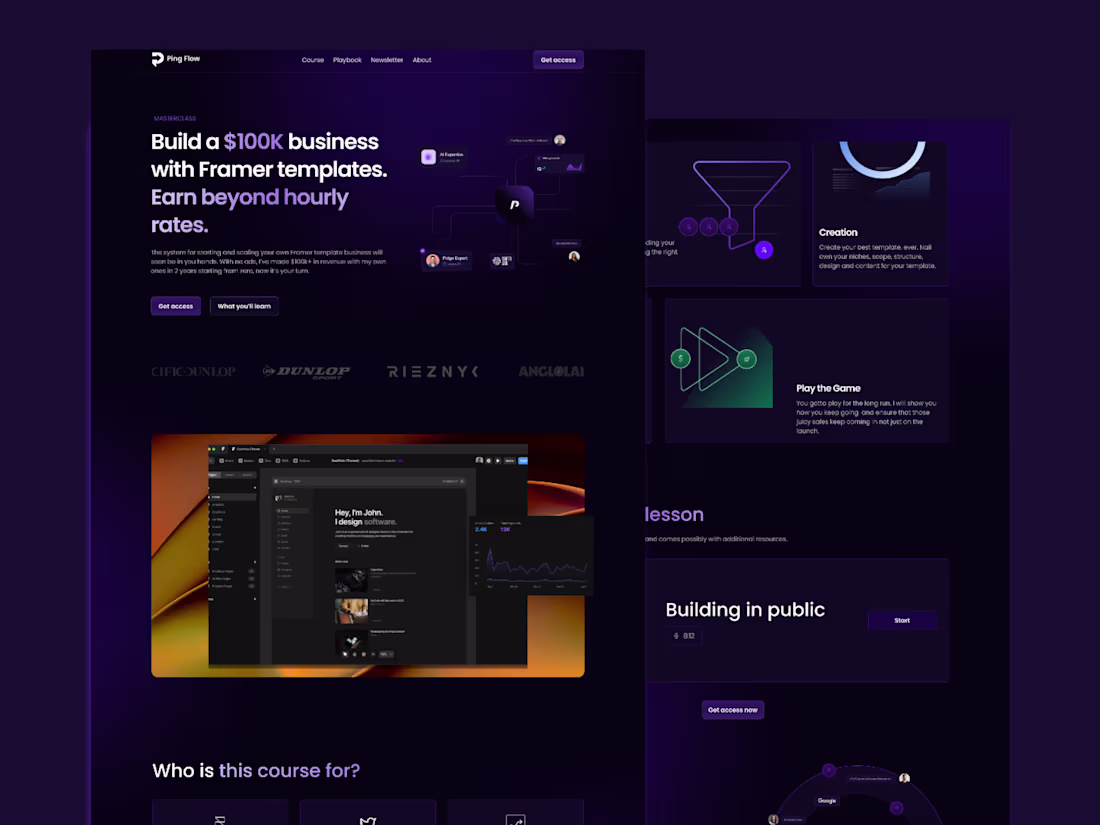 Cover image for Responsive Website Landing Page UI UX design in Figma