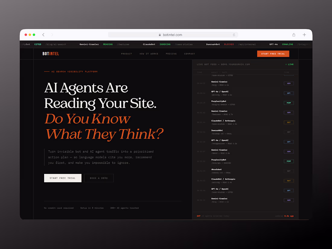 Cover image for AI Platform Landing Page Design
