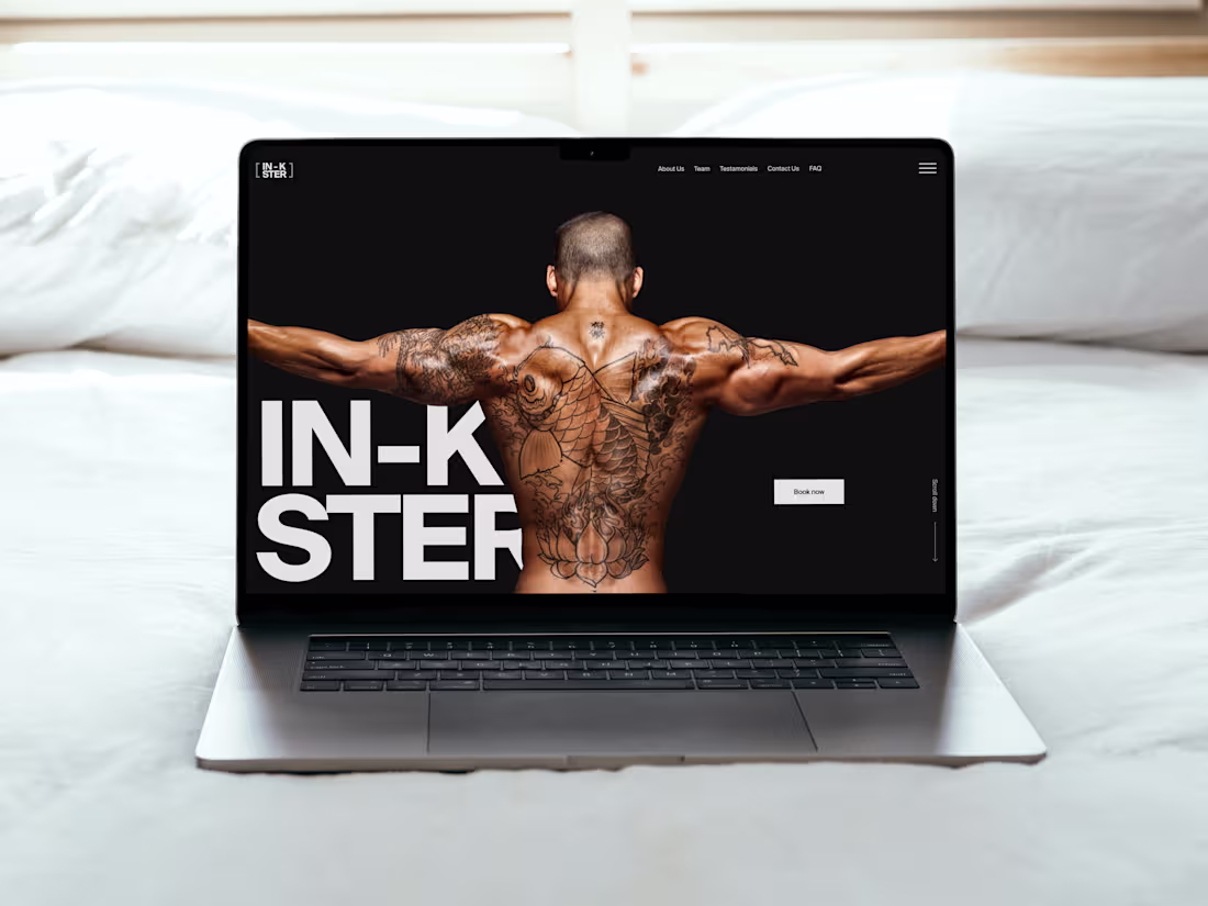 Cover image for Inkster Tattoo Studio — Website