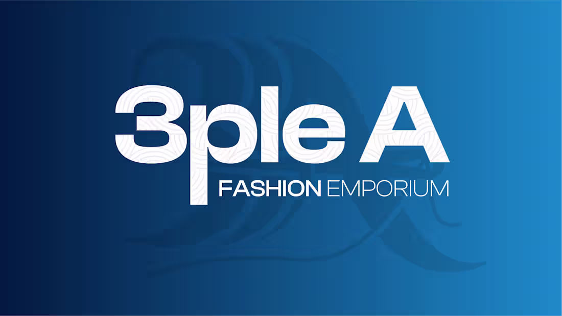 Cover image for Corporate Identity Branding for 3ple A Fashion Emporium