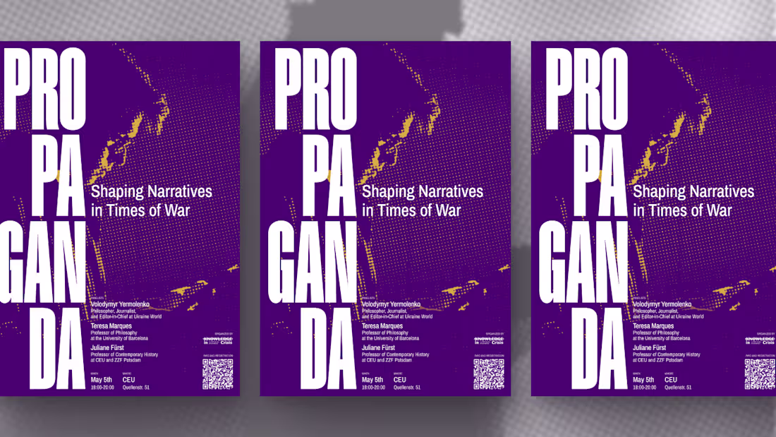 Cover image for Propaganda Poster Design for Knowledge in Crisis