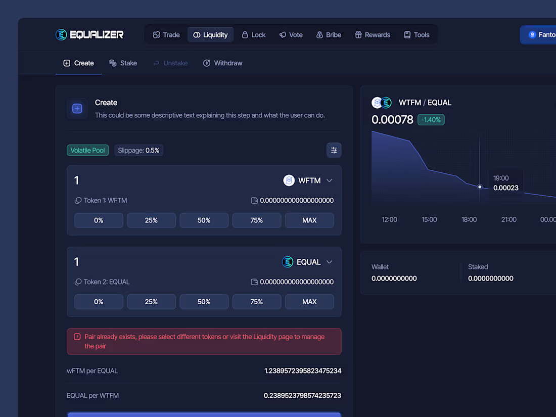 Cover image for Equalizer: Making DeFi technology accessible