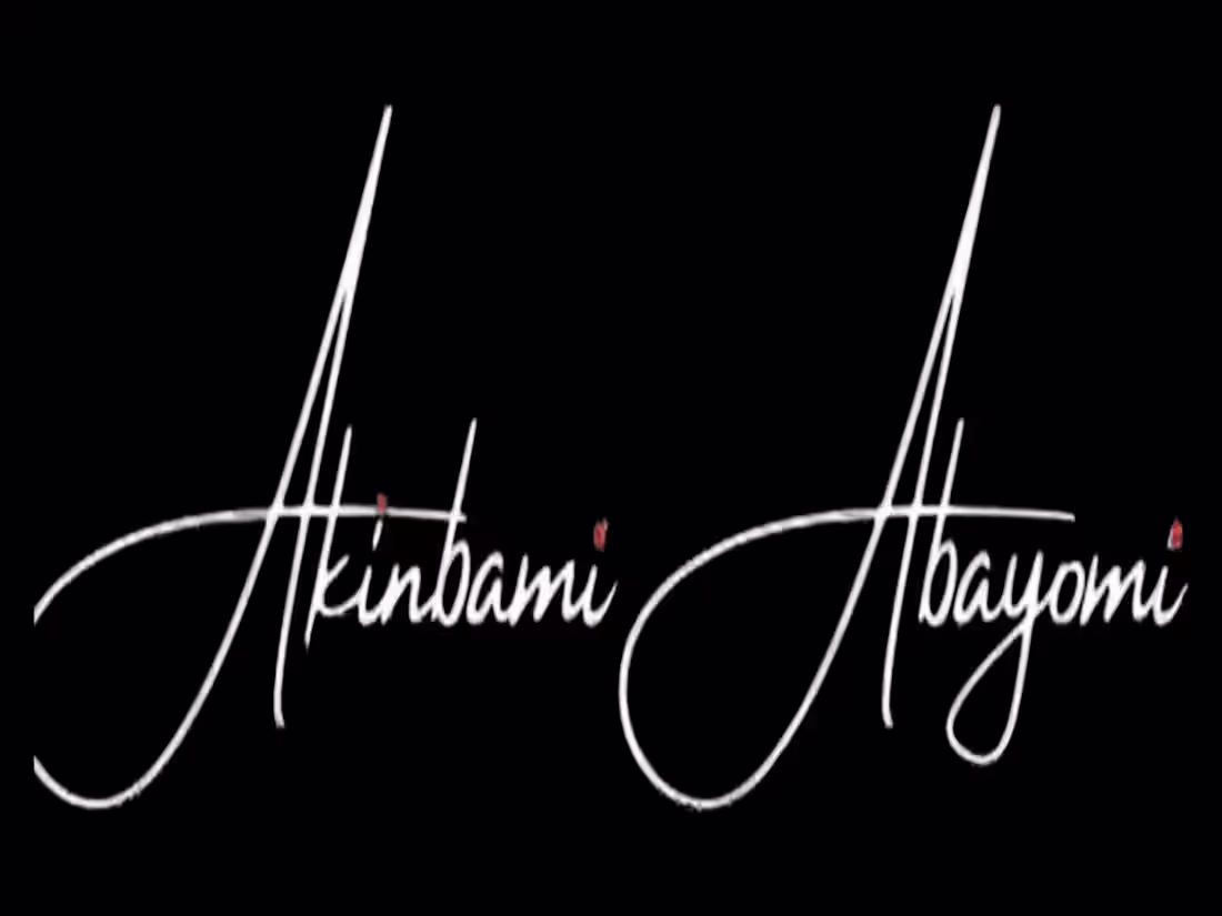 Cover image for A.Abayomi Portfolio