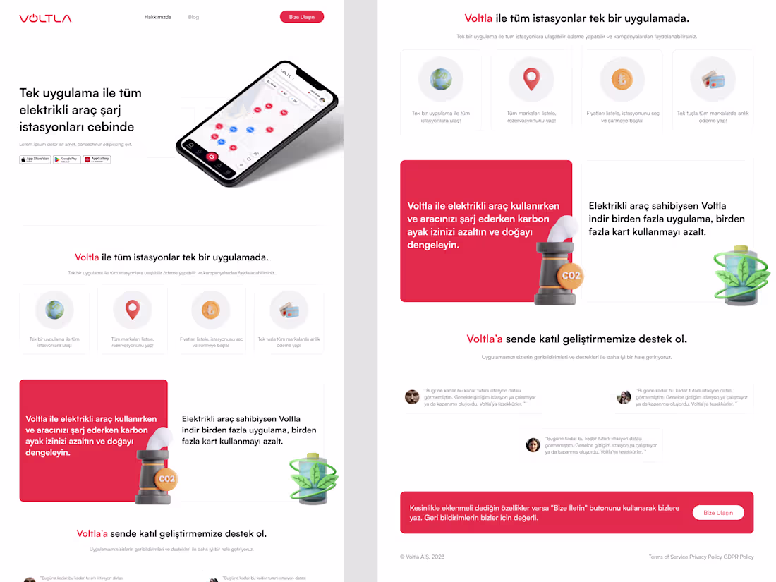 Cover image for Voltla EV Travel Assistant Landing