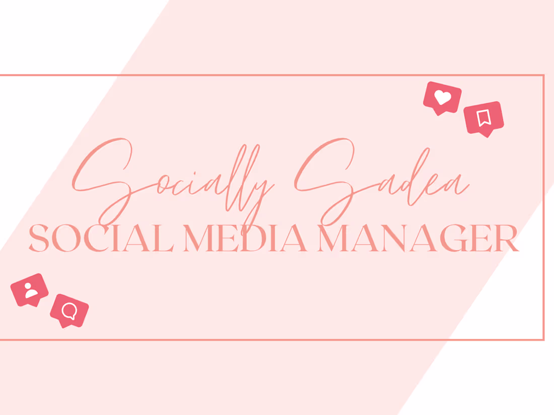 Cover image for Socially Sadea Portfolio 2023