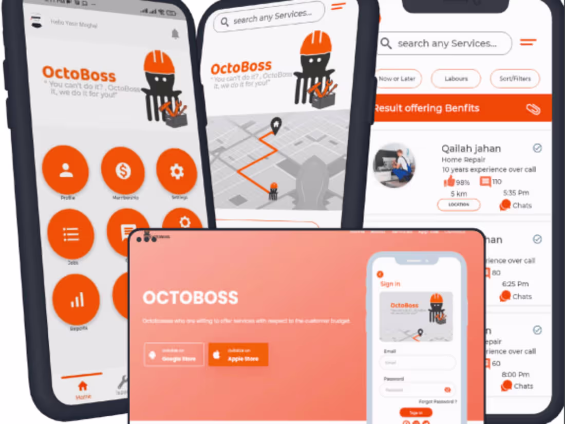Cover image for OctoBoss | Mobile app