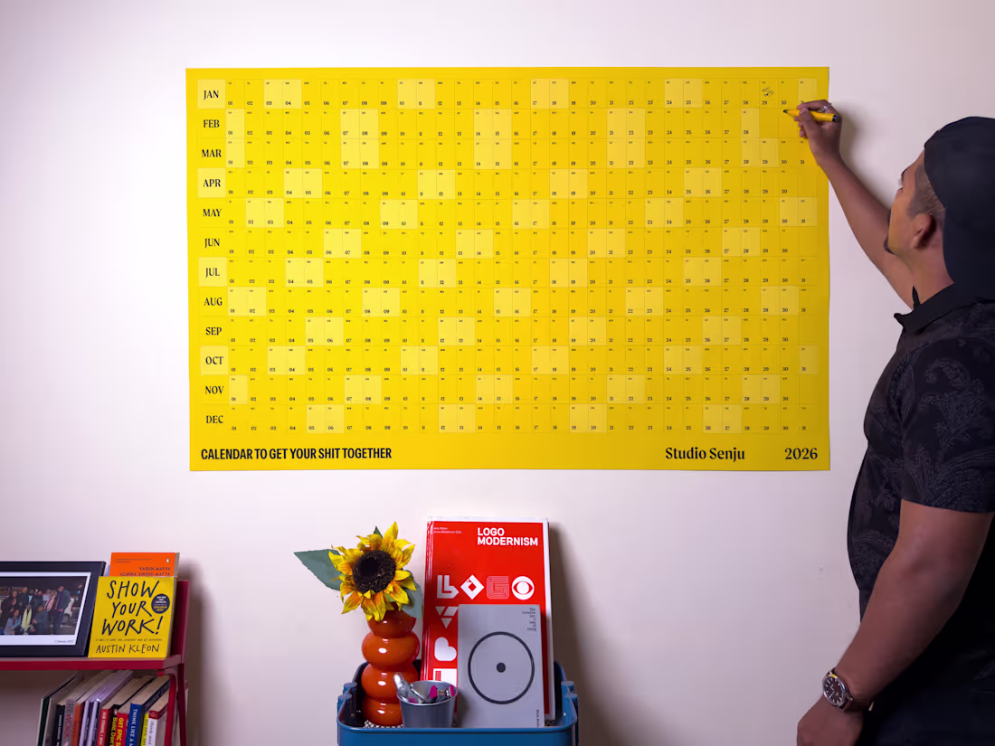 Cover image for Designed a calendar few weeks