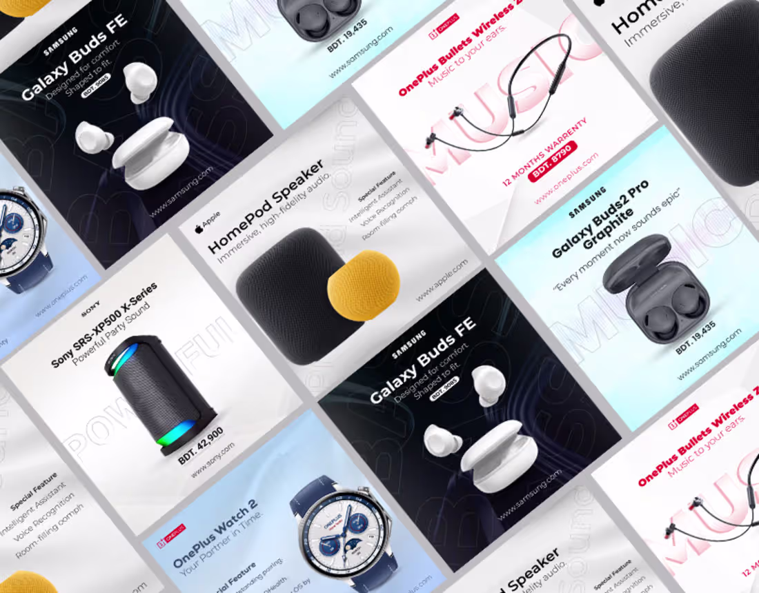 Cover image for Gadget Social Media Post Design